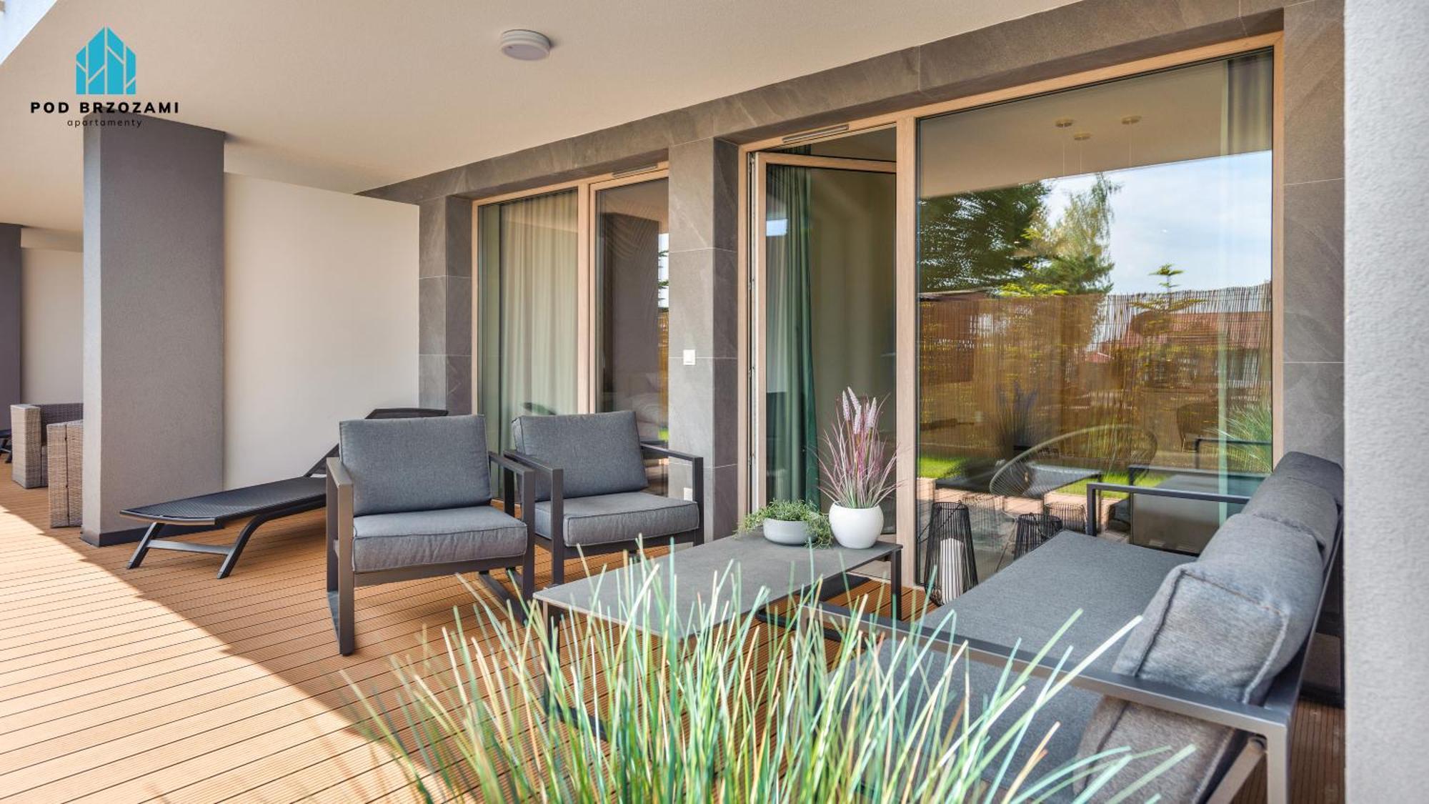 Pod Brzozami Apartamenty Gea Eco Sianożęty Extérieur photo