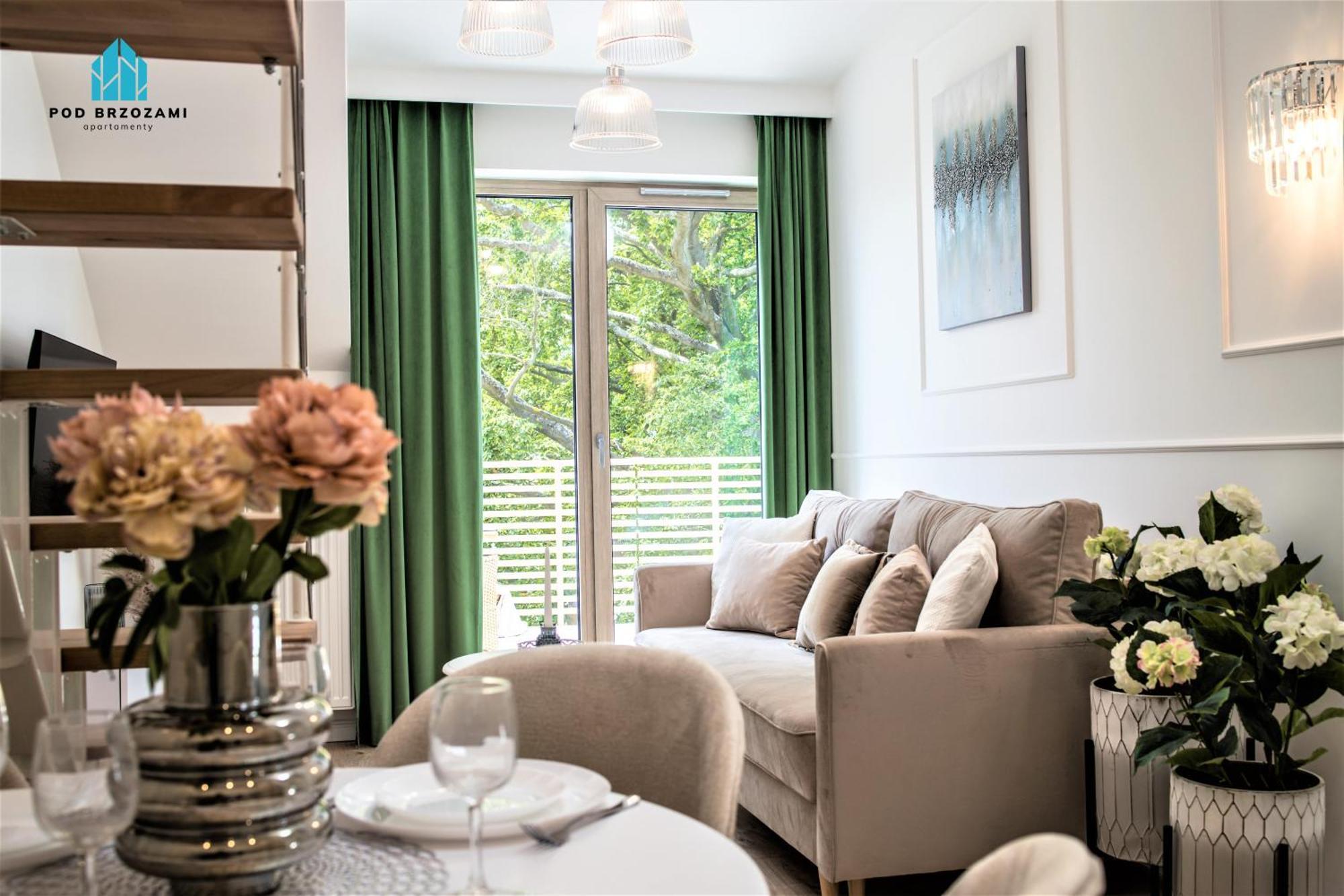Pod Brzozami Apartamenty Gea Eco Sianożęty Extérieur photo
