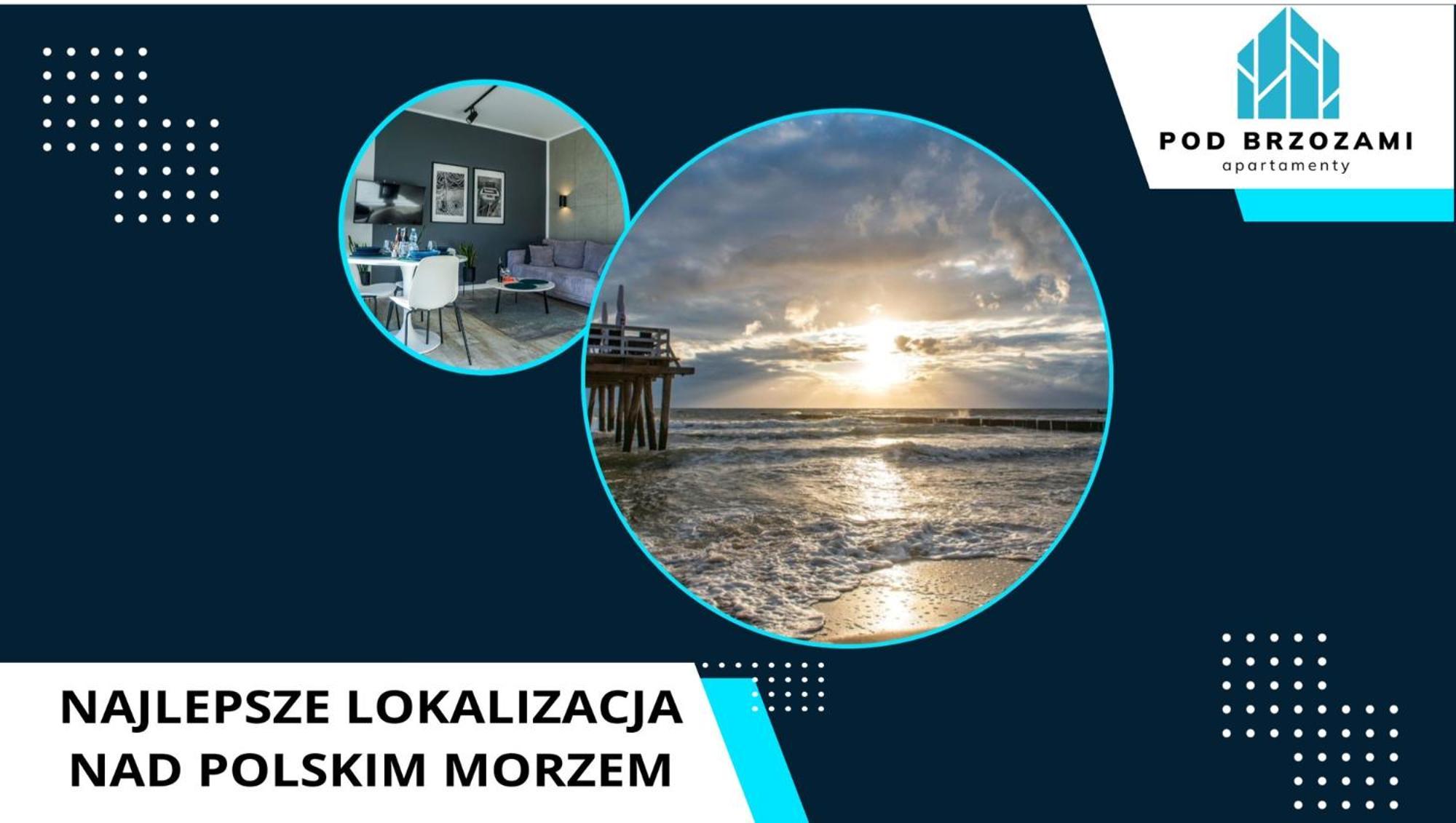 Pod Brzozami Apartamenty Gea Eco Sianożęty Extérieur photo